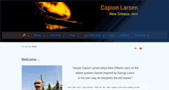 Desktop Screenshot of capionlarsen.com