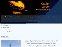 Tablet Screenshot of capionlarsen.com